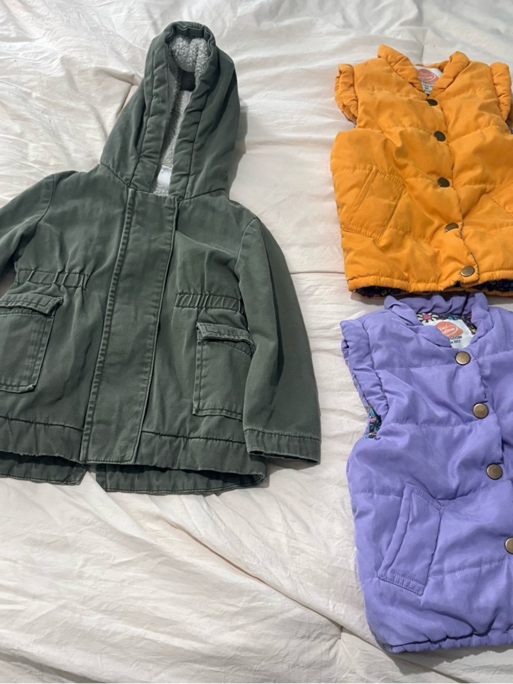 Crazy 8 Olive Green Hooded Jacket
